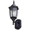 Vaxcel Rogers Park Aluminum 6.25in W, 1 Light Black Motion Sensor Dusk/Dawn Outdoor Wall Lantern T0734 - alternate 3